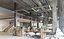 3D Industrial Open Office Interior