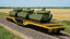 Güterwagen mit Infanterie-Kampfpanzern