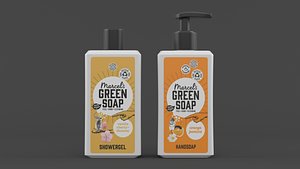 3D model Green Soap