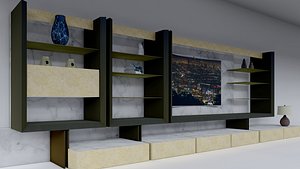 3D model enne furniture tv