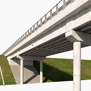road bridge one lane 01 model