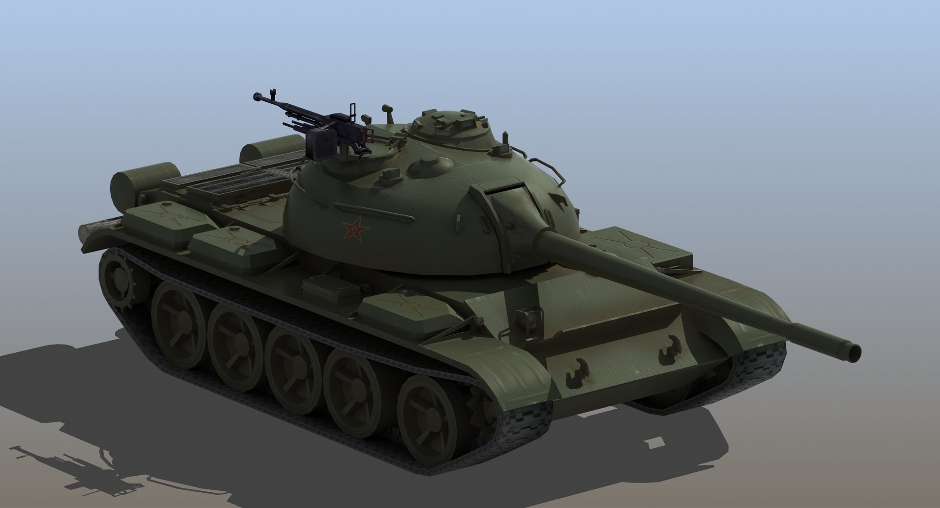 Wz-120 Tank Pla 3D Model - TurboSquid 1276483