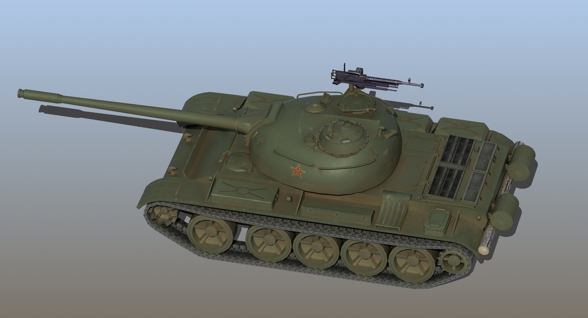Wz-120 Tank Pla 3D Model - TurboSquid 1276483