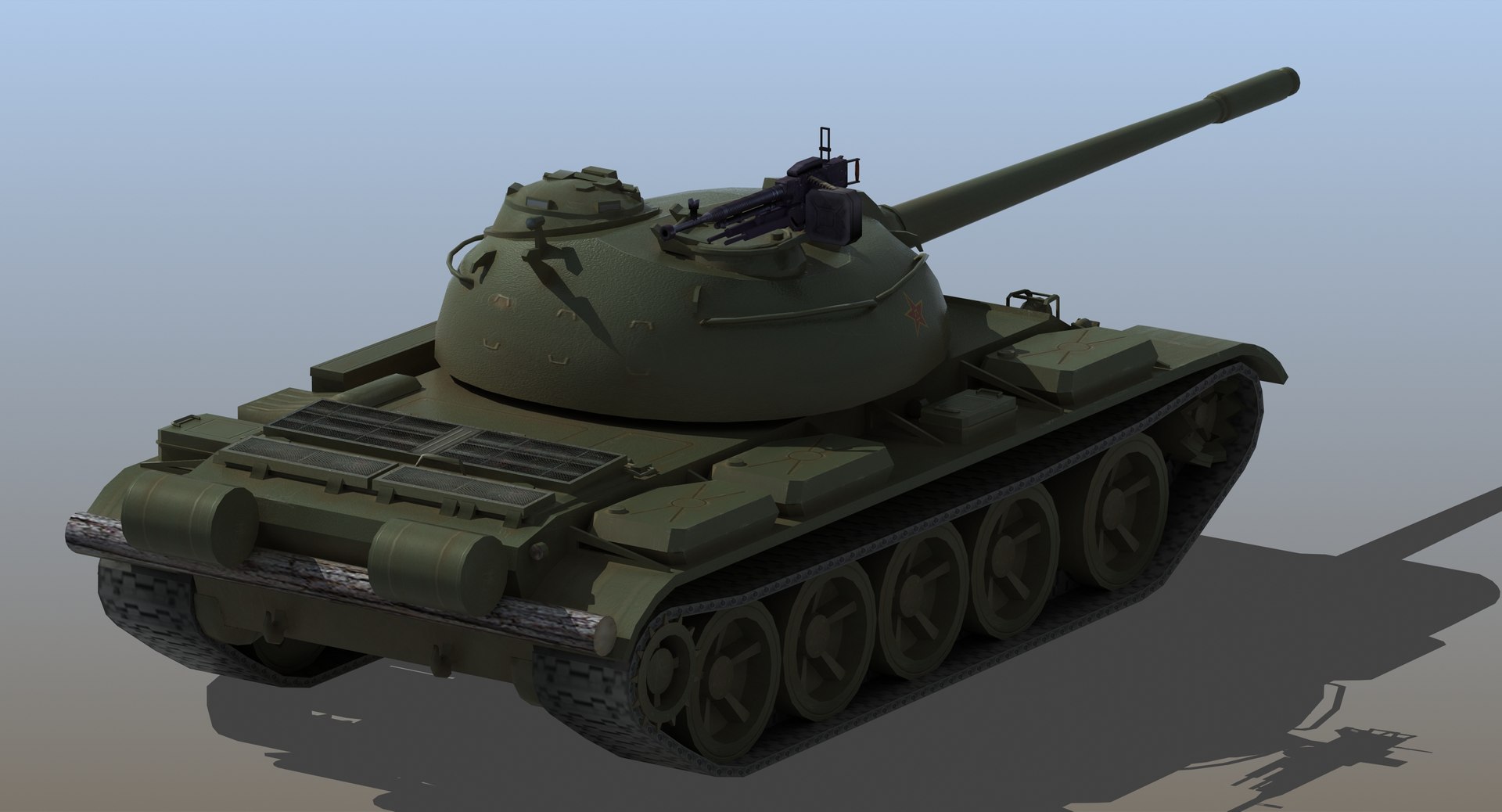 Wz-120 Tank Pla 3D Model - TurboSquid 1276483