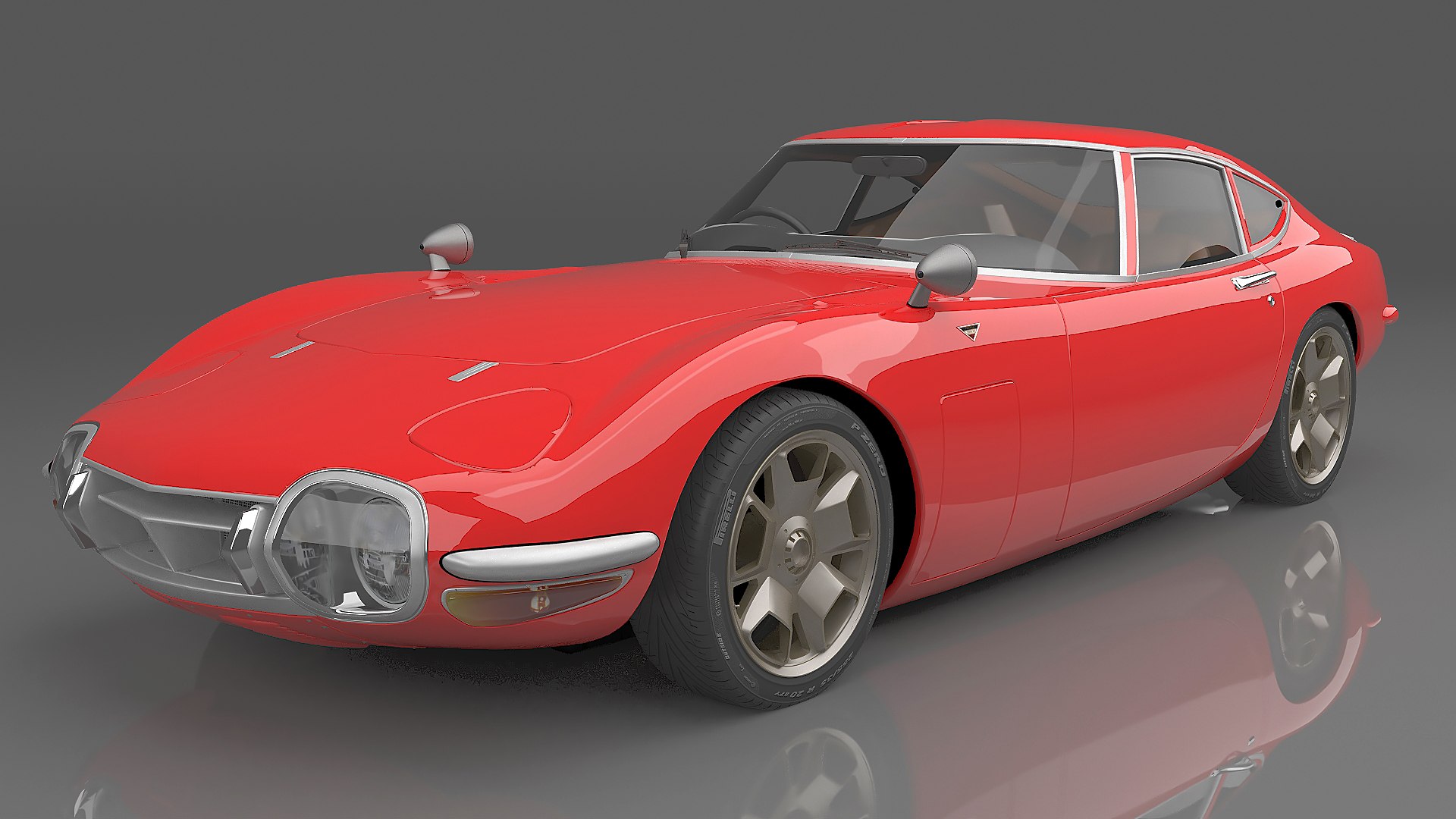 1969 Toyota 2000GT 3D Model - TurboSquid 2214034