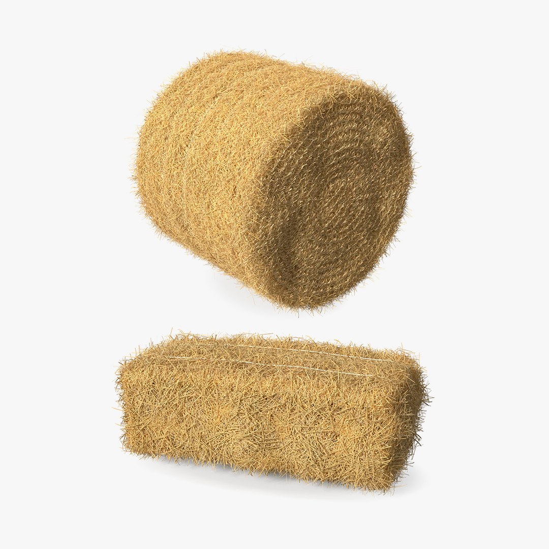 Haystacks Collection 3D model preview