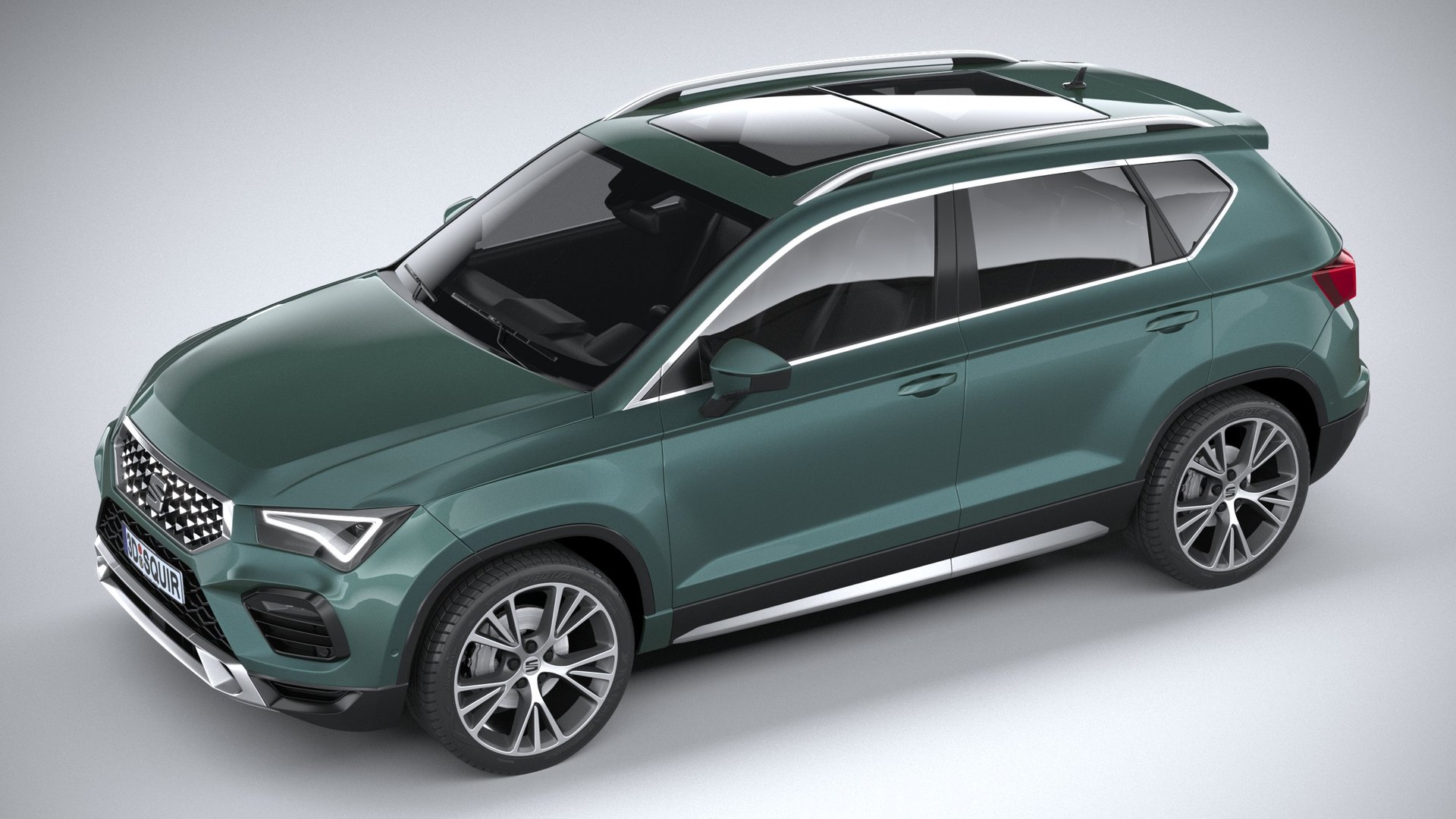 3D Seat Ateca 2020 Model - TurboSquid 1590014