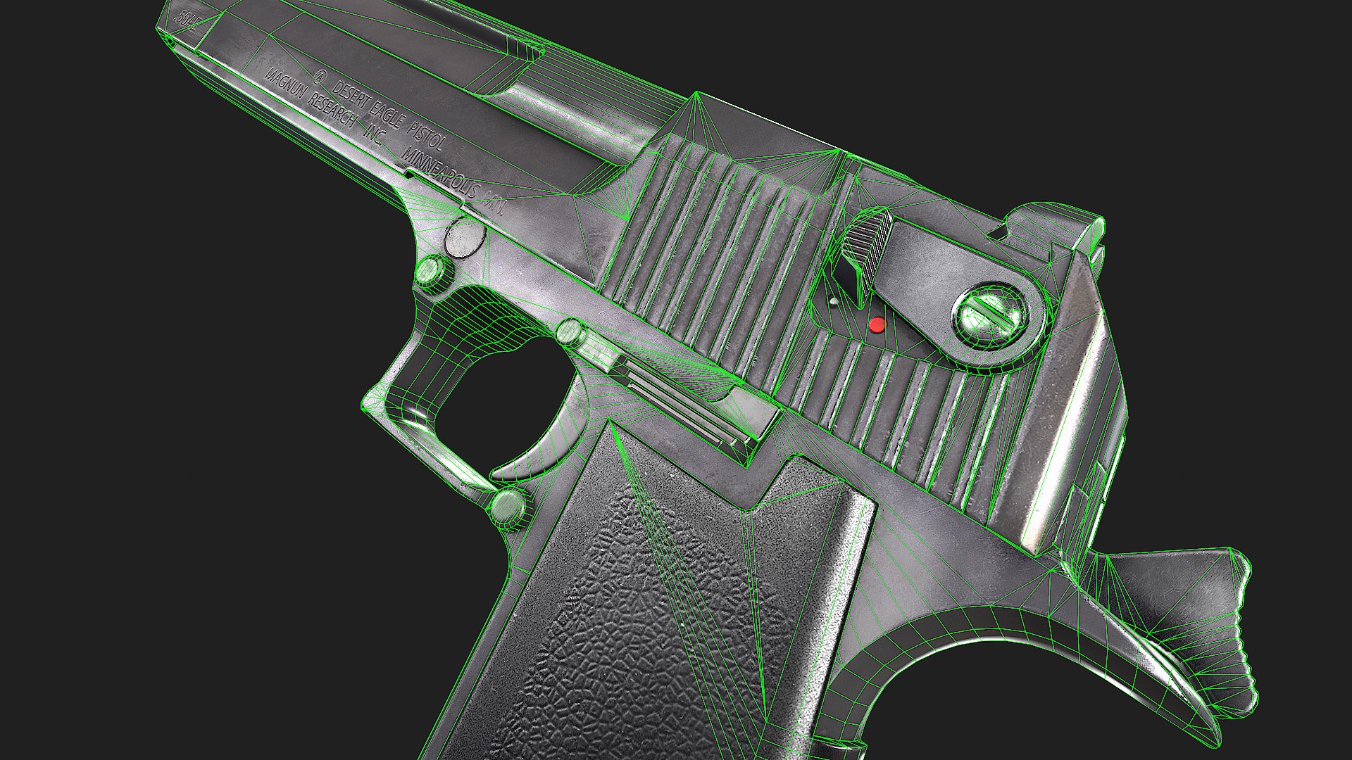 Game Ready Desert Eagle 3D Model - TurboSquid 1982406