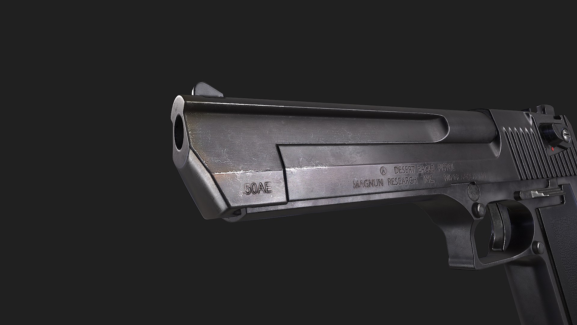 Game Ready Desert Eagle 3D Model - TurboSquid 1982406