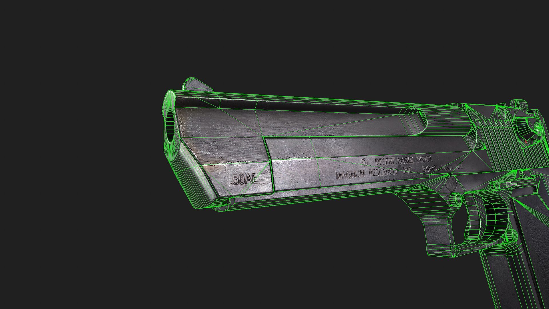 Game Ready Desert Eagle 3D Model - TurboSquid 1982406