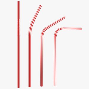 Plastic Drinking Straw 01