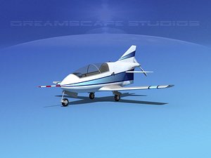 plane bd-5 bede 3d 3ds