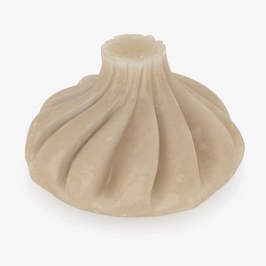 3D model Khinkali Dumpling Cooked