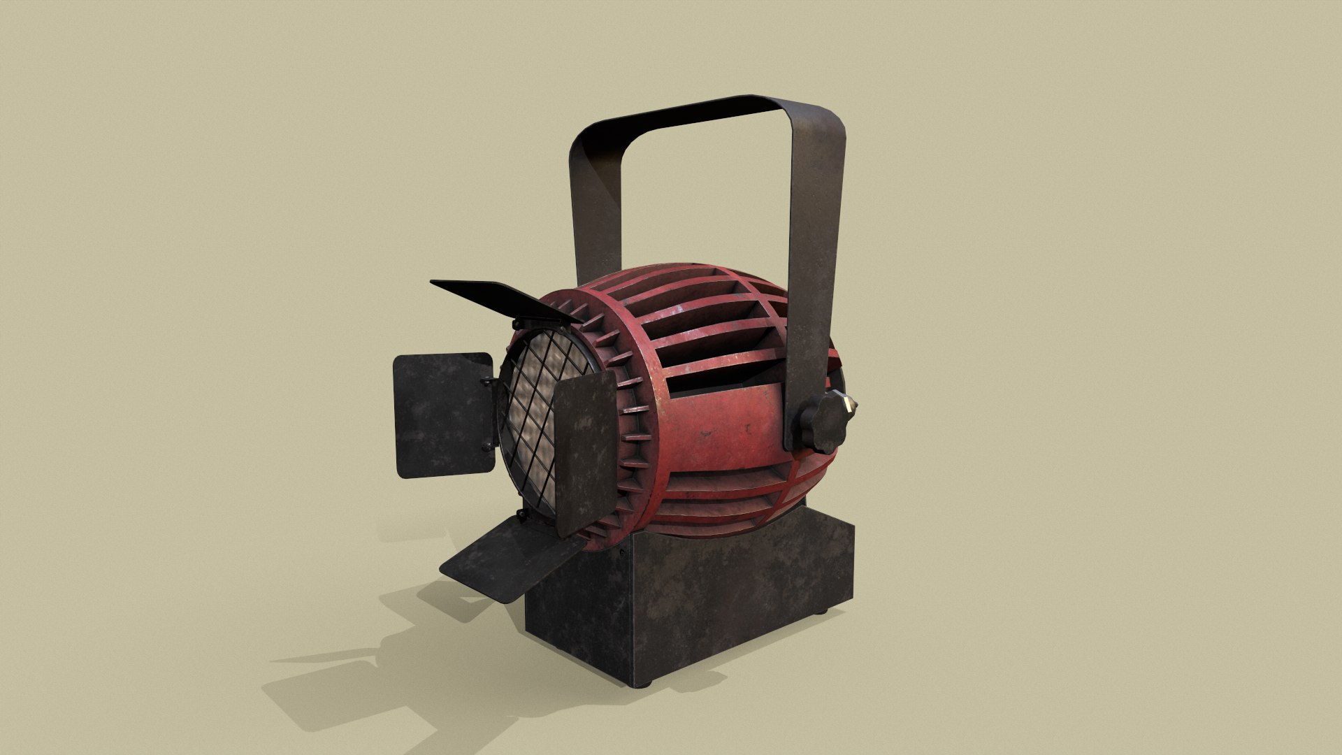 Old Hand Lantern Model - TurboSquid 2095021