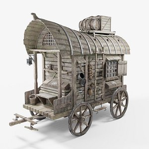 Travelers wagon 3D model