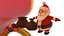 Santa Claus with presents