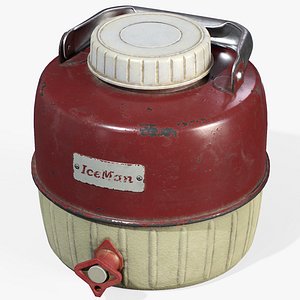 3D model Camping Water Jug 01 - PBR Game Ready Low-Poly