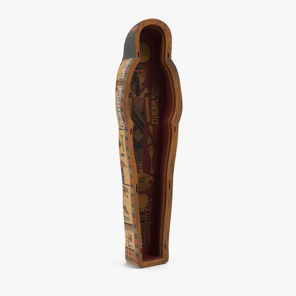 egyptian sarcophagus 3D