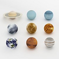 Solar system planets