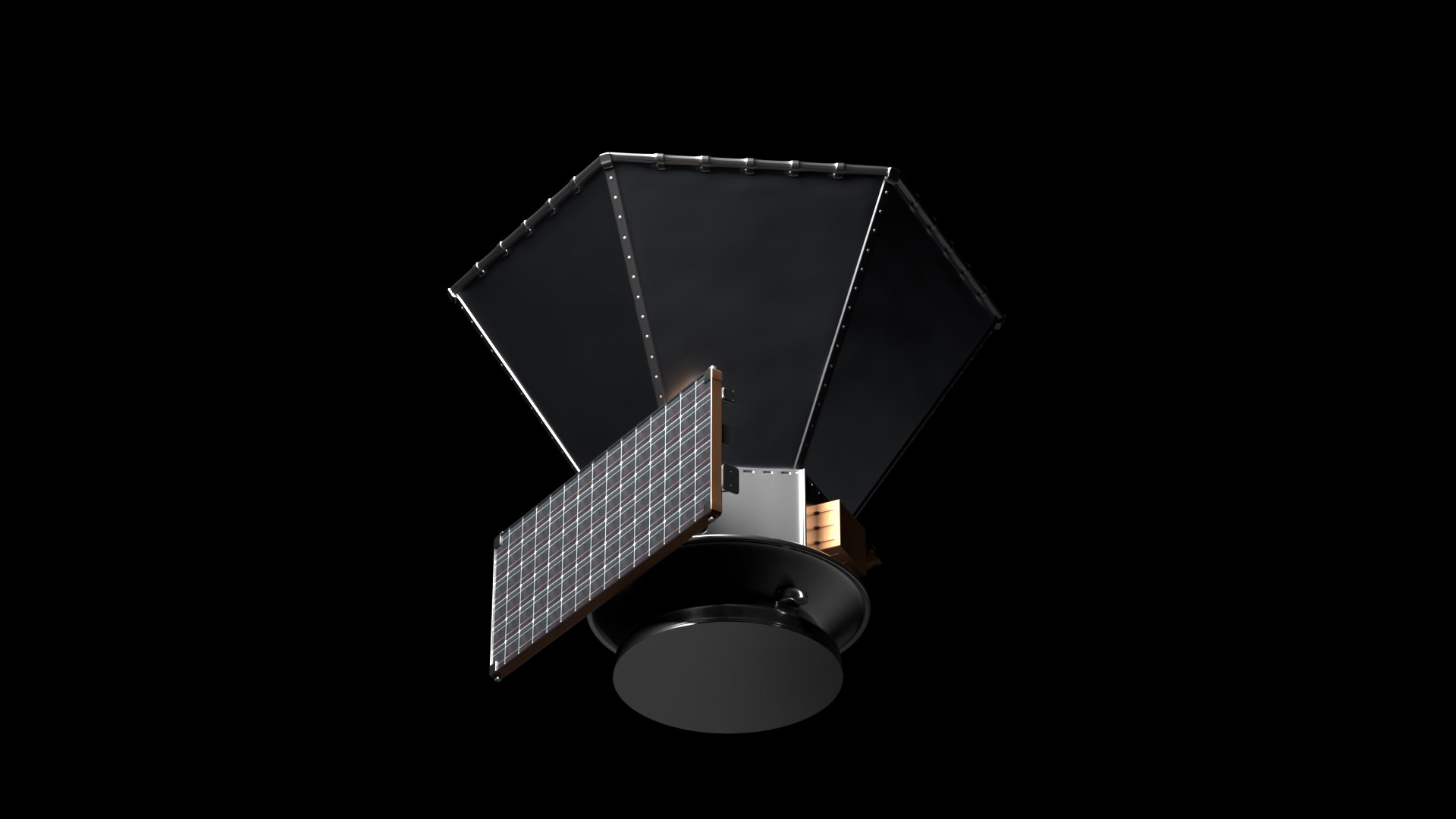 3D SPHEREx Telescope Model TurboSquid 2206209