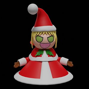 padoru rigged animation 3D model