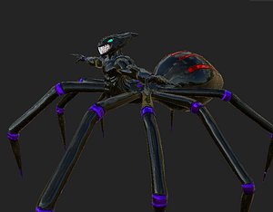 parasite spiders 3D model