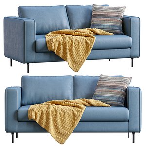 Sleepy Leather Sofa By LaForma 3D model