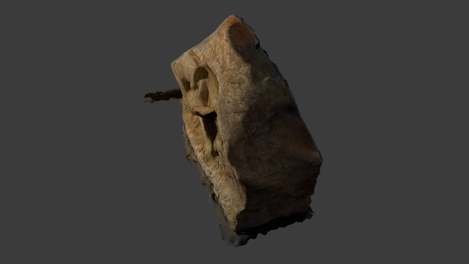 3D Model Ancient Roman Stone - TurboSquid 2278638