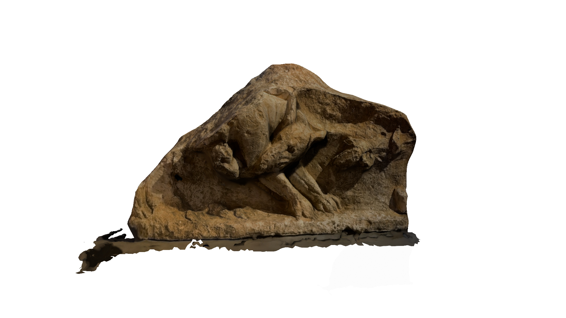 3D Model Ancient Roman Stone - TurboSquid 2278638