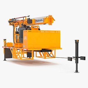 B-51 Mobile International Drilling Rig Orange