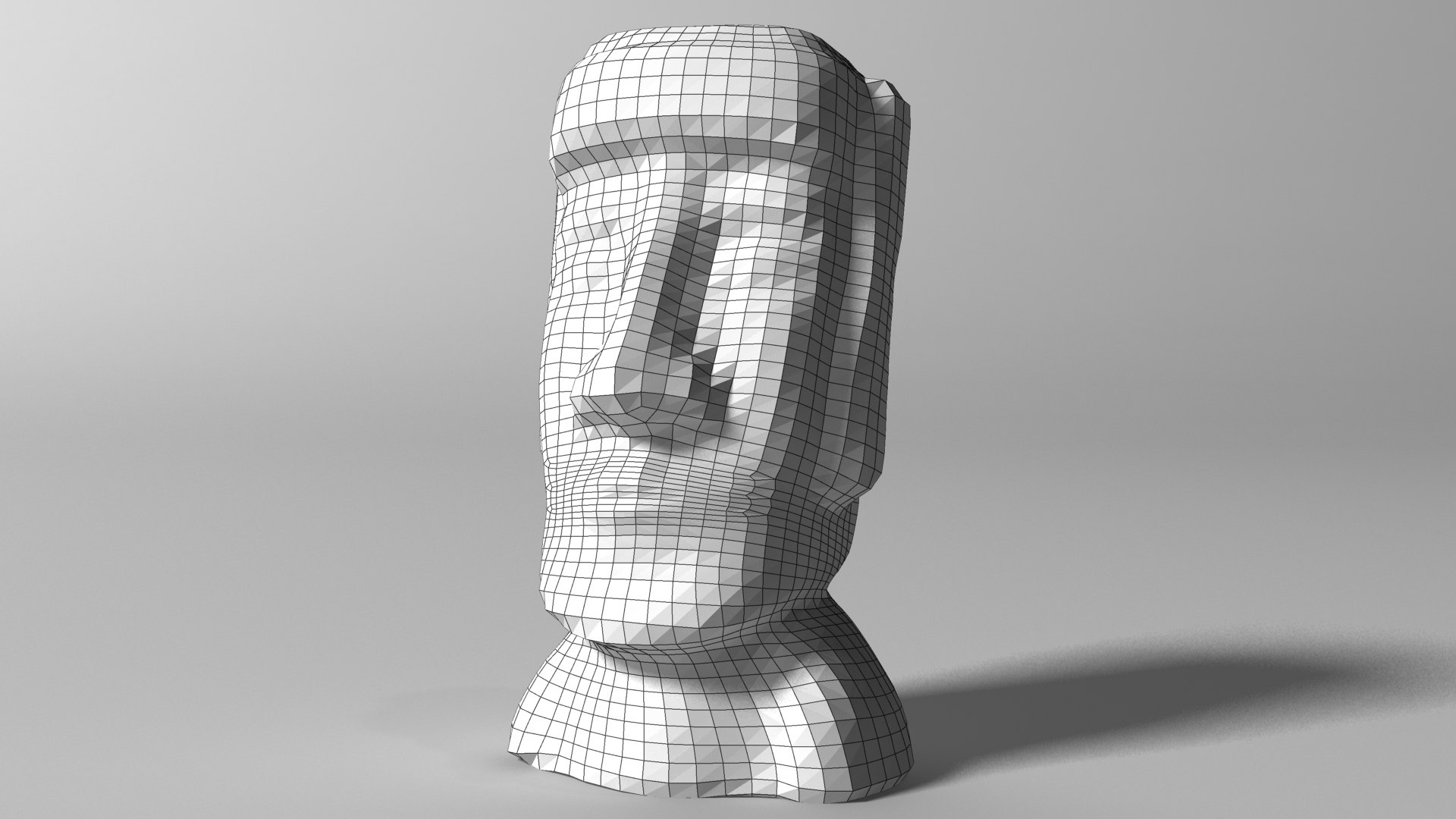 3D Model Moai Statue TurboSquid 1737310