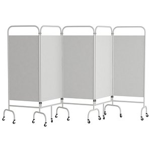 Mobile Folding Hospital Privacy Screen 02