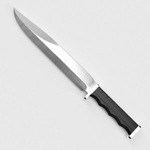 dagger weapon knife 3D