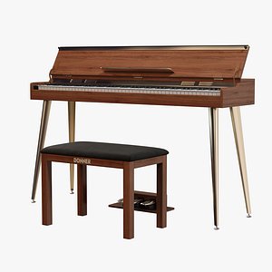 Piano Donner DDP-80 PLUS 3D model