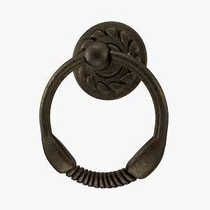 3D handle furniture bronze model