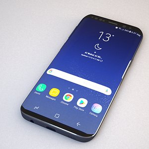 3D model samsung s9