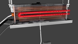 3d model split air conditioner