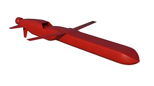 3D Burevestnik nuclear missile