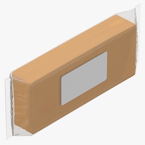 Block Cheese 8oz Blank and Generic Label