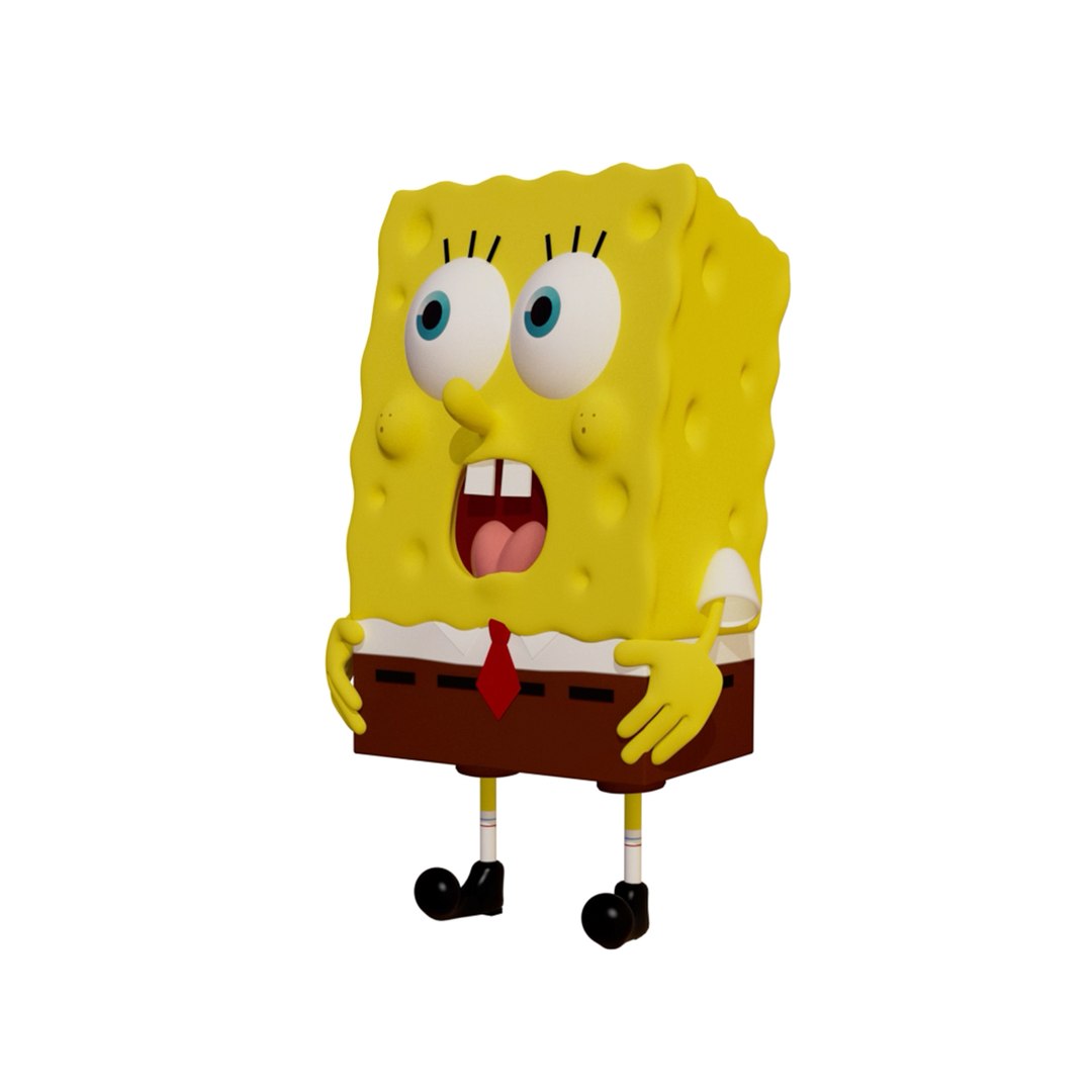 3D SpongeBob SquarePants - TurboSquid 1958027