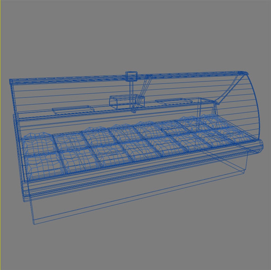 3d Model Deli Counters