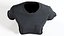 3D realistic women s tshirt model