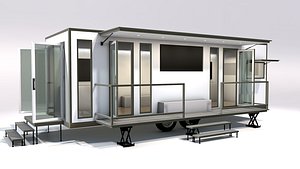 Event Trailer 3D model
