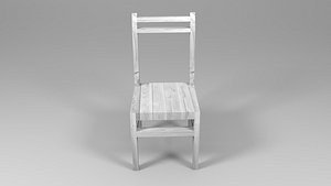 a small wooden chair