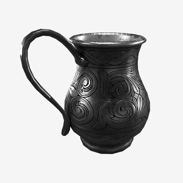 Copper Cup 3D model TurboSquid 1762792