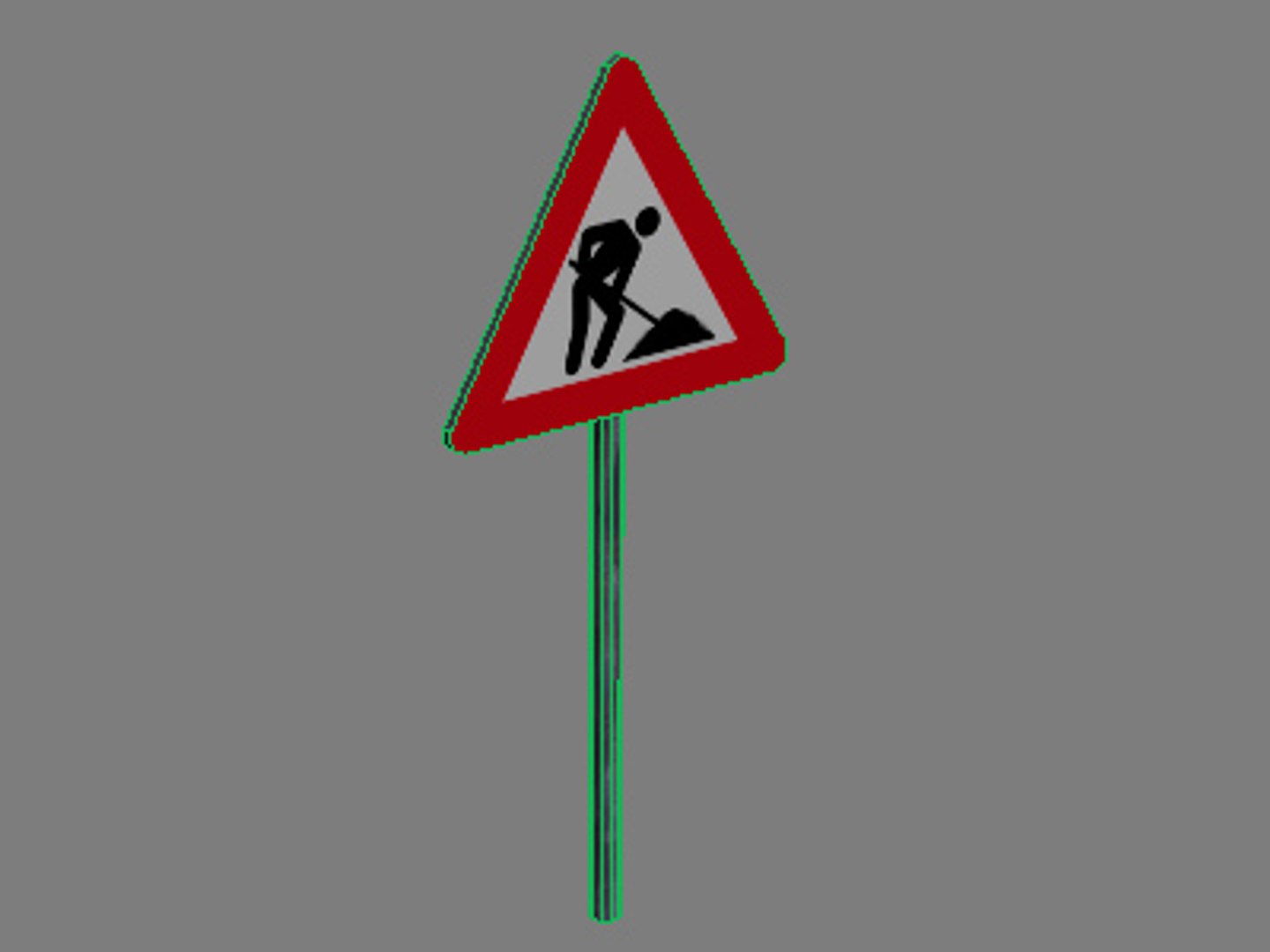 worksign 3d model