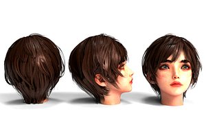 Rigged Woman Head