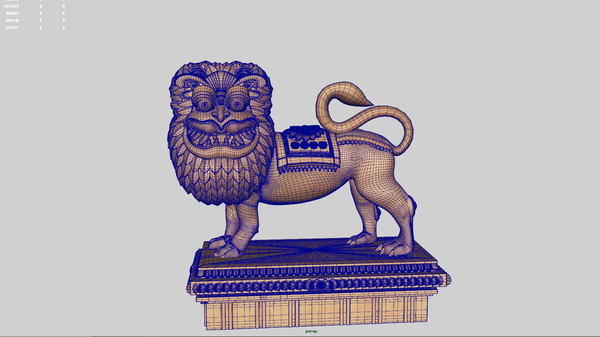 3D Yazhi Statue TurboSquid 2078450