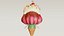 Cartoon IceCream Girl