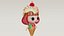 Cartoon IceCream Girl